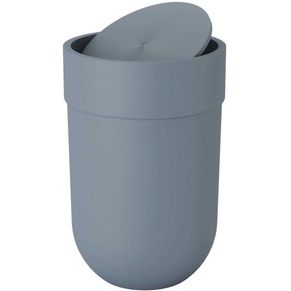 Poubelle de salle de bain avec couvercle rotatif 6 litres Touch - UMB-0754