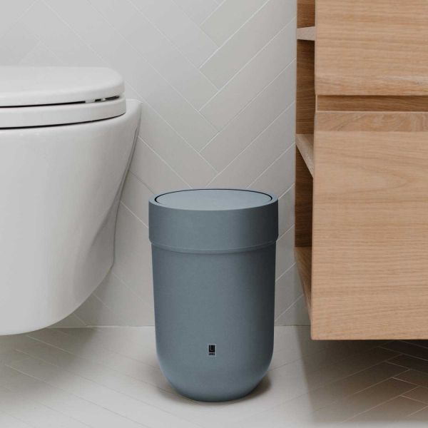 Poubelle de salle de bain avec couvercle rotatif 6 litres Touch - UMBRA