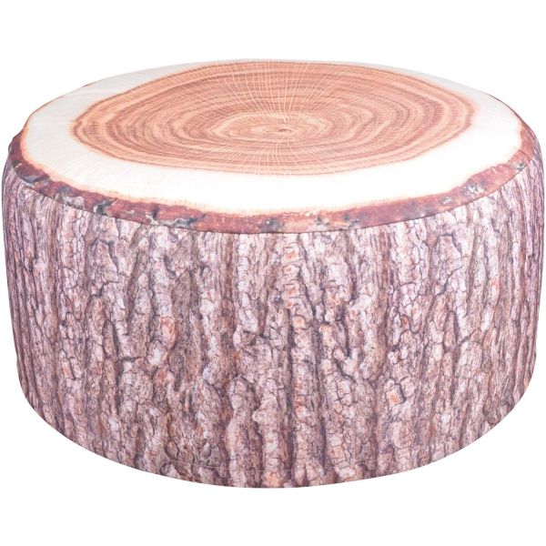 Pouf extérieur avec imprimé déco