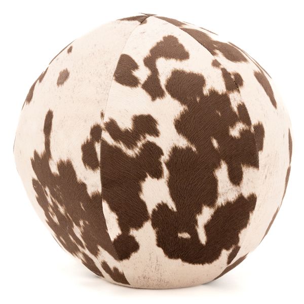 Coussin/pouf boule effet peau de vache - 42,90