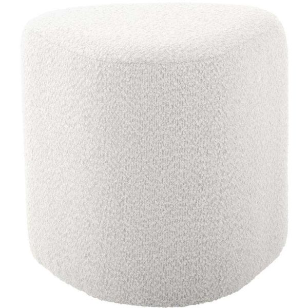 Pouf en tissu bouclette Ada Organic - PRE-1591