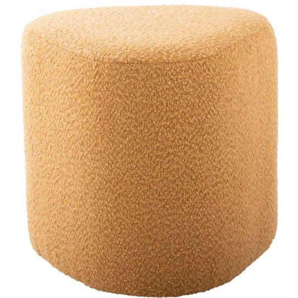 Pouf en tissu bouclette Ada Organic - PRE-1592