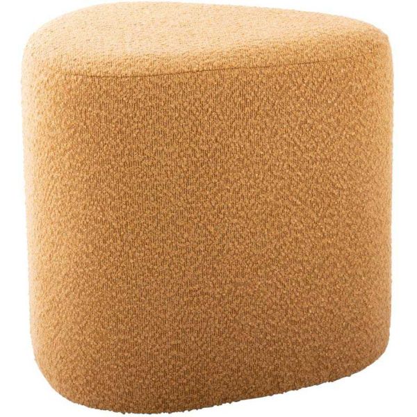 Pouf en tissu bouclette Ada Organic