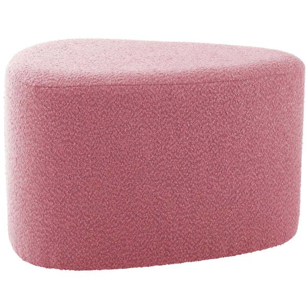 Pouf en tissu bouclette Ada Organic Large