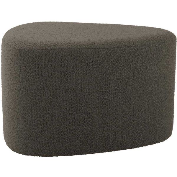 Pouf en tissu bouclette Ada Organic Large