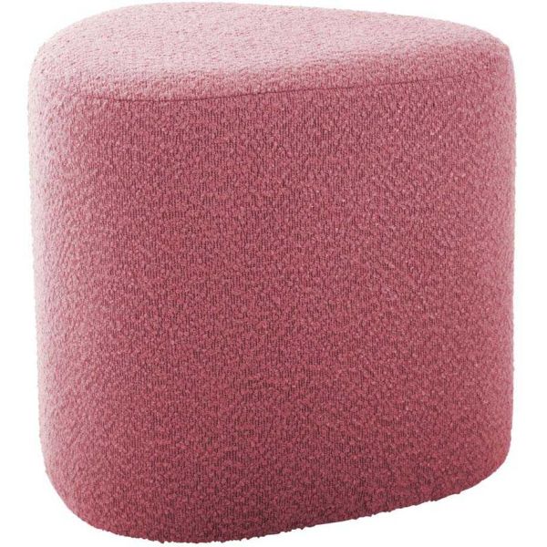 Pouf en tissu bouclette Ada Organic