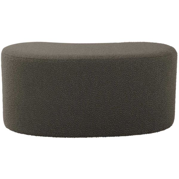 Pouf en tissu bouclette Ada Wave - 199