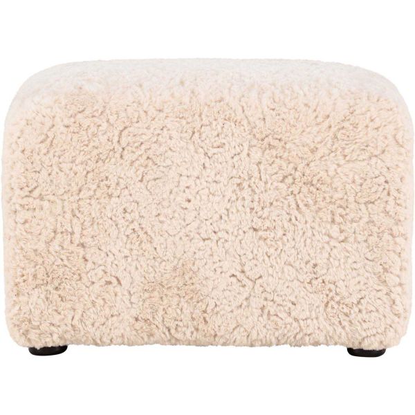 Pouf en tissu doux Frankie - VEN-0885