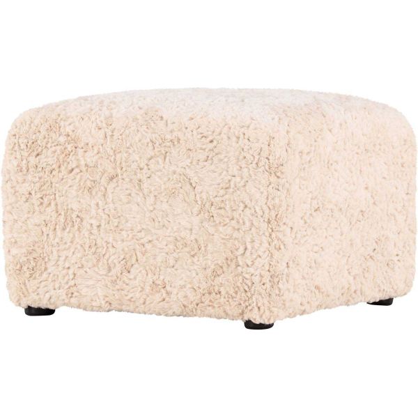 Pouf en tissu doux Frankie - 99,90