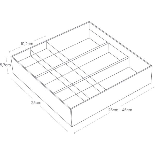 Range couverts extensible Tower - YAM-0136