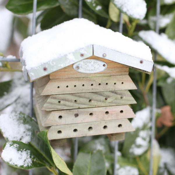 Refuge à abeilles en bois et zinc - 8