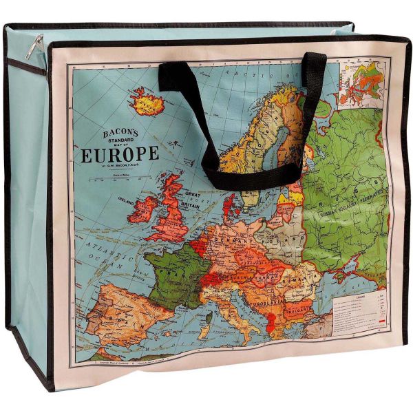 Sac de rangement Carte d'Europe 55 x 26 x 47 cm