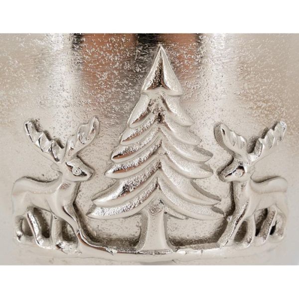 Seau à champagne en aluminium bois de cerf - 74,90