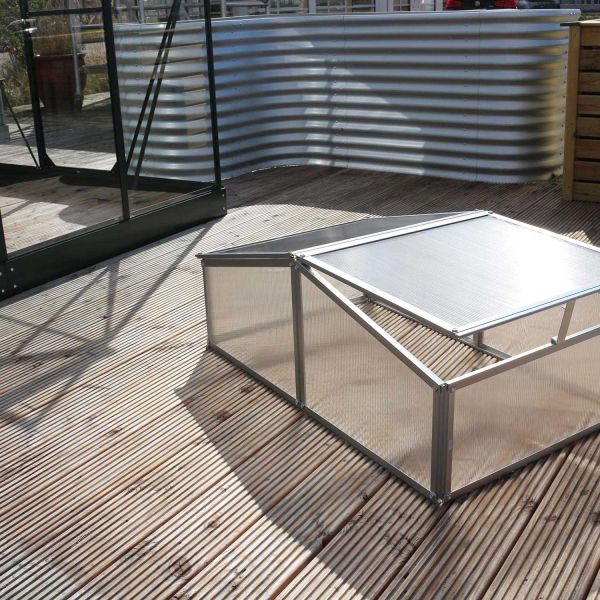 Serre potagère en aluminium anodisé Gaia - 71,90