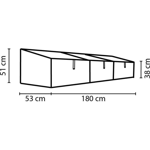 Serre potagère en aluminium anodisé Gaia - VIT-0261