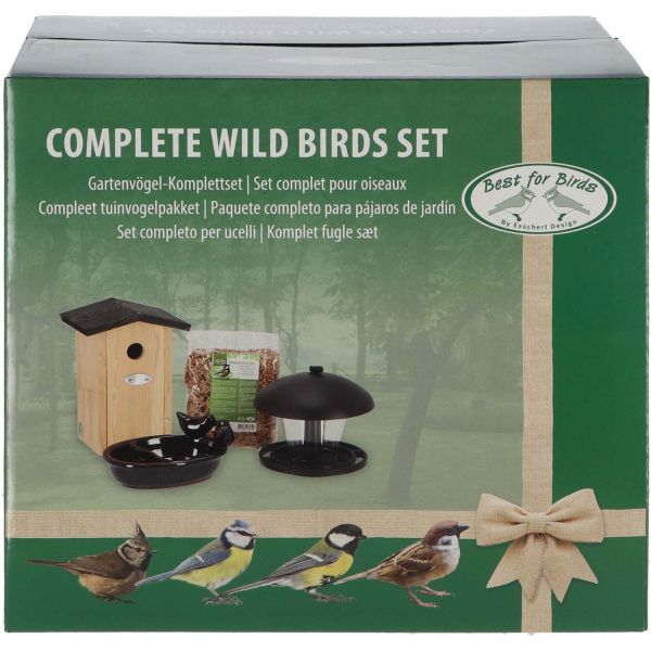 Set abri mangeoire et graines oiseaux - ESS-1277