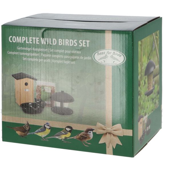 Set abri mangeoire et graines oiseaux - 44,90