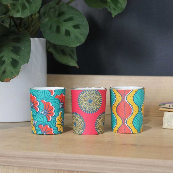 Set de 3 bougies parfumées Votives Batik - 5