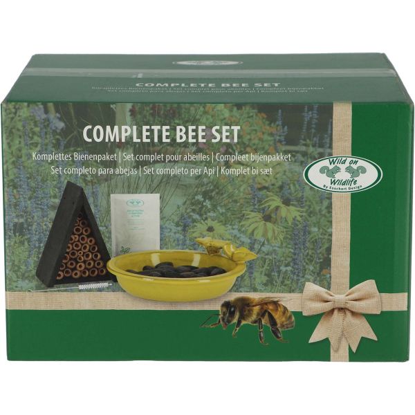 Set complet pour abeilles abri abreuvoir et graines attractives - 5