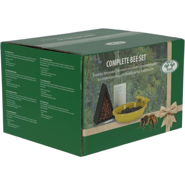 Set complet pour abeilles abri abreuvoir et graines attractives - 7