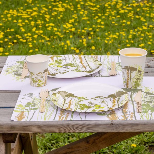 Set de table en papier Herbe (Lot de 40) - 7