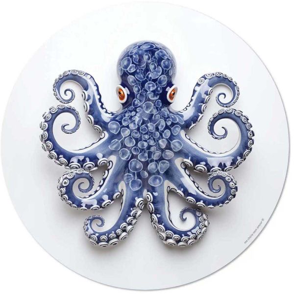 Set de table en vinyle 38 cm Octopus - 5