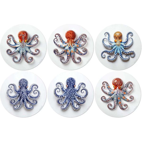 Set de table en vinyle 38 cm Octopus