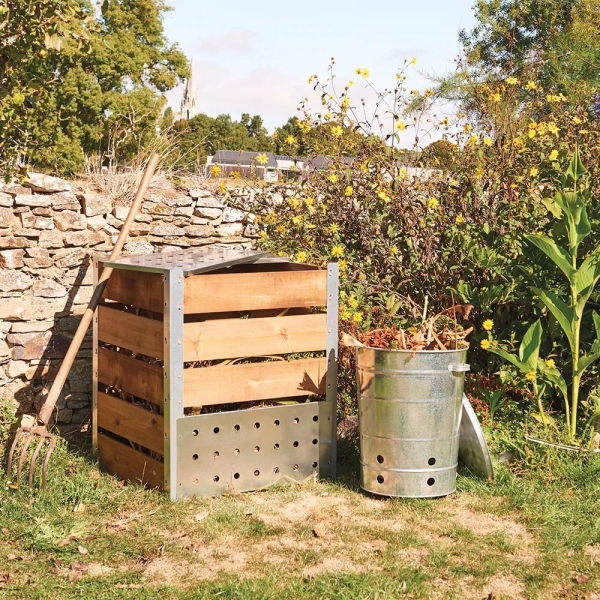 Silo à compost acier et bois - GUILLOUARD