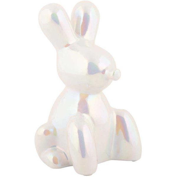 Statue en céramique Balloon Bunny