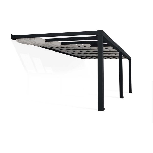 Stores de toit pour pergola effet lin Stockholm - 6