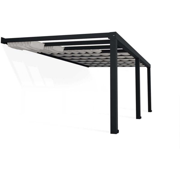 Stores de toit pour pergola effet lin Stockholm - 449