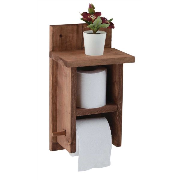 Support à papier toilettes en bois Hange - 14,90