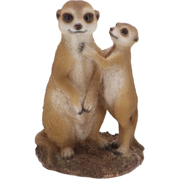 Suricates en résine 23 cm