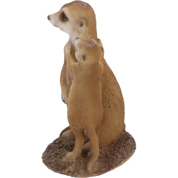 Suricates en résine 23 cm - 22,90