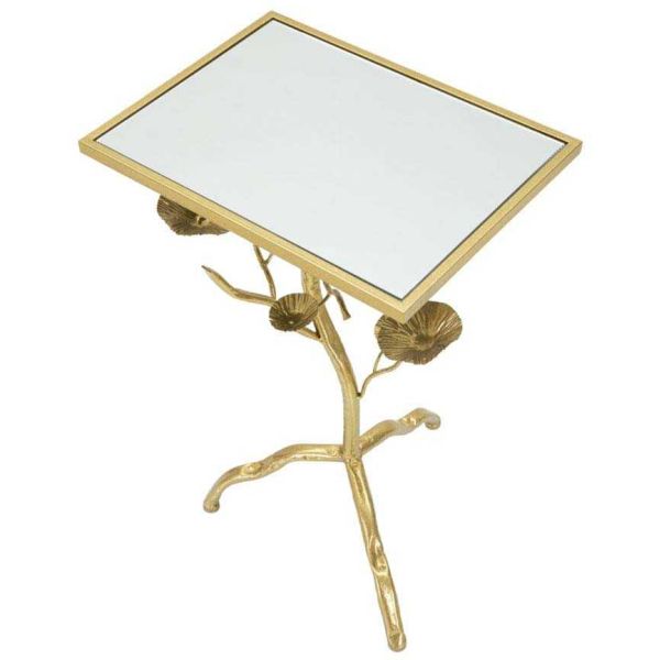 Table d'appoint en métal Tisty 40 x 30 x 60 cm - 5