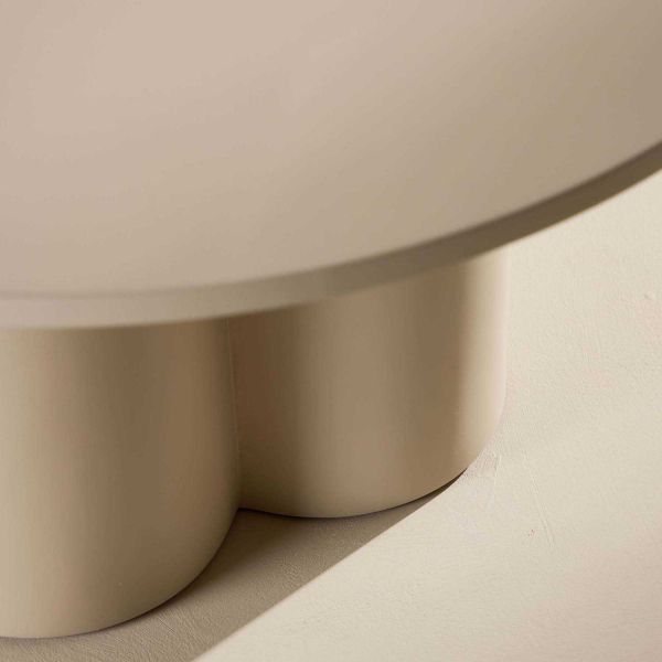 Table basse beige Olivia - 5