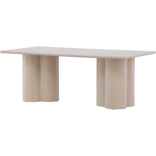 Table basse beige Olivia - 5