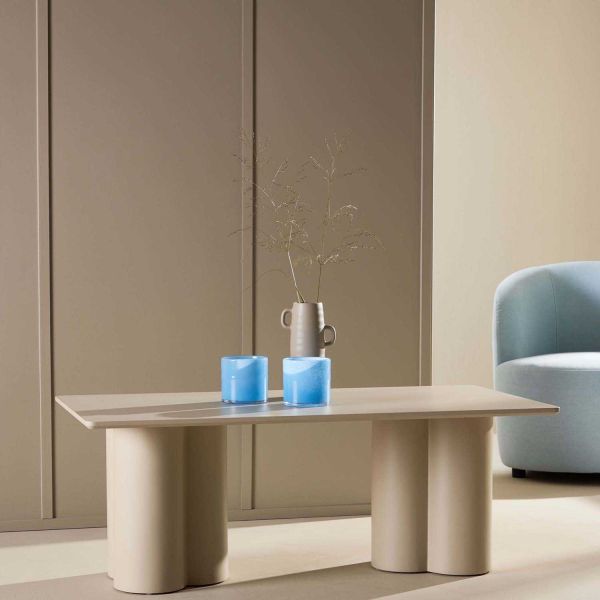 Table basse beige Olivia - VENTURE HOME