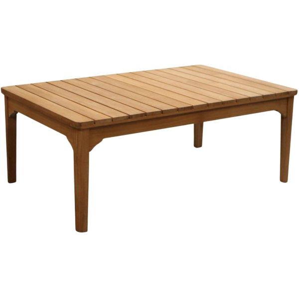 Table basse de jardin en teck Murcia