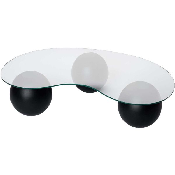 Table basse en verre 120 x 30 x 70 cm Sphere