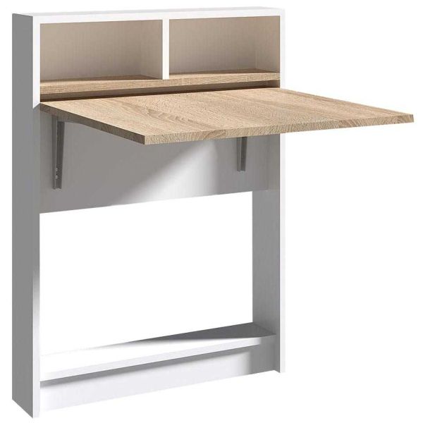 Table de cuisine pliante avec rangements Bracked