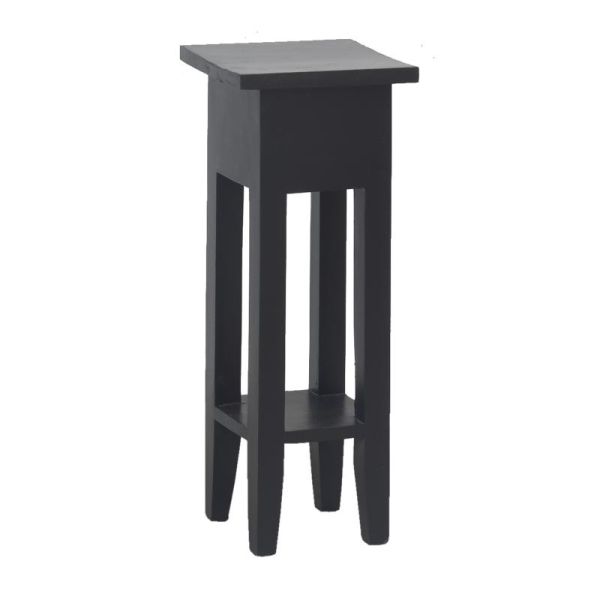 Table de nuit en acajou noir - 59,90