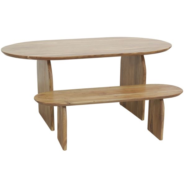 Table ovale en acacia - 799