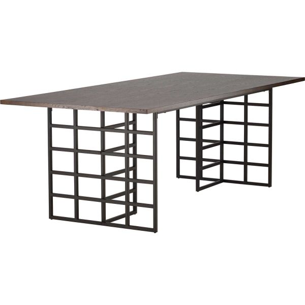 Table de repas 100 x 220 cm Ystad - VEN-0891