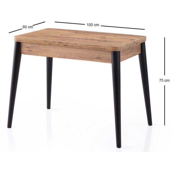 Table de repas extensible Dolunay - ASI-1095