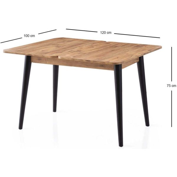 Table de repas extensible Dolunay - 169