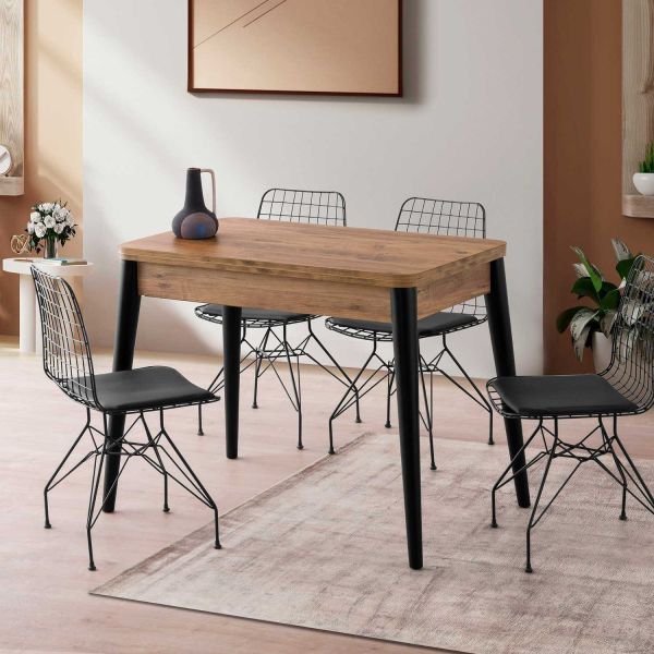 Table de repas extensible Dolunay - HANAH HOME