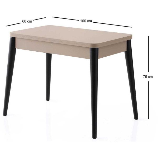 Table de repas extensible Dolunay - ASI-1096