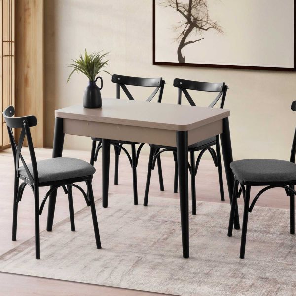 Table de repas extensible Dolunay - HANAH HOME