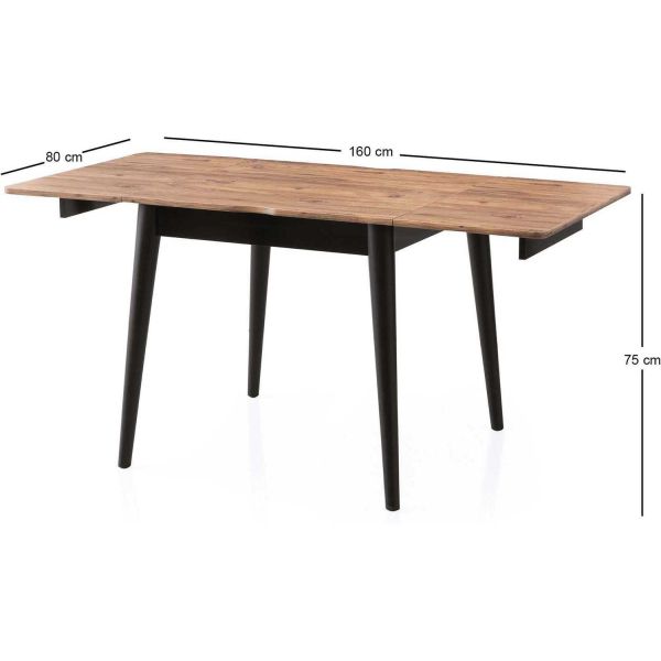 Table de repas extensible Totem - 209